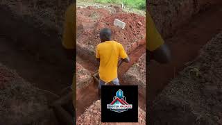 Compacting of foundation trenches 
