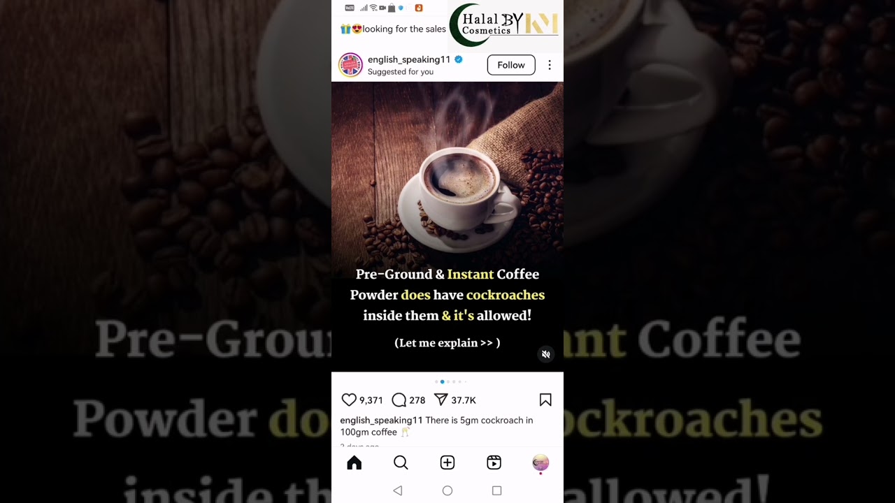 is your Coffee halal? 