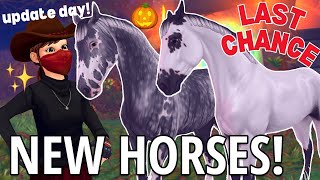 4+ NEW HORSE COAT COLORS, GET AUTUMN TOKENS FASTER & MORE!! STAR STABLE UPDATE!!
