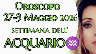 ACQUARIO♒ energia attuale🔮Tarocchi🔮
