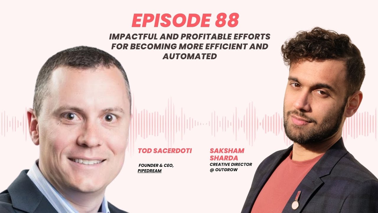 EPISODE 088: Impactful And Profitable Efforts For Becoming More Efficient  And Automated - YouTube