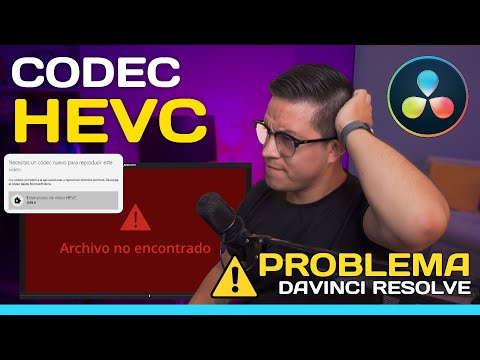 🟠 Solucionar compatibilidad de videos en WINDOWS y DAVINCI RESOLVE - CODEC HEVC