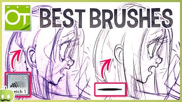 My TOP BRUSHES in Opentoonz 1.4