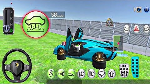 How To Get Fly Button In 3D Driving Class - 3D Driving Class Games
