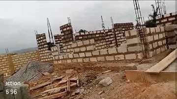 Building in Ghana | Ep-17 | project Adjoa & Dennis | Construction of Superstructure #brightandclara