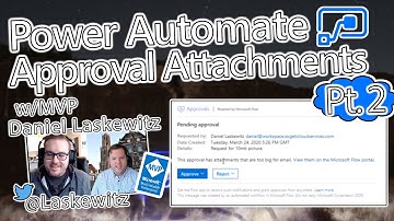 Power Automate Tutorial - Approval Attachments Part 2