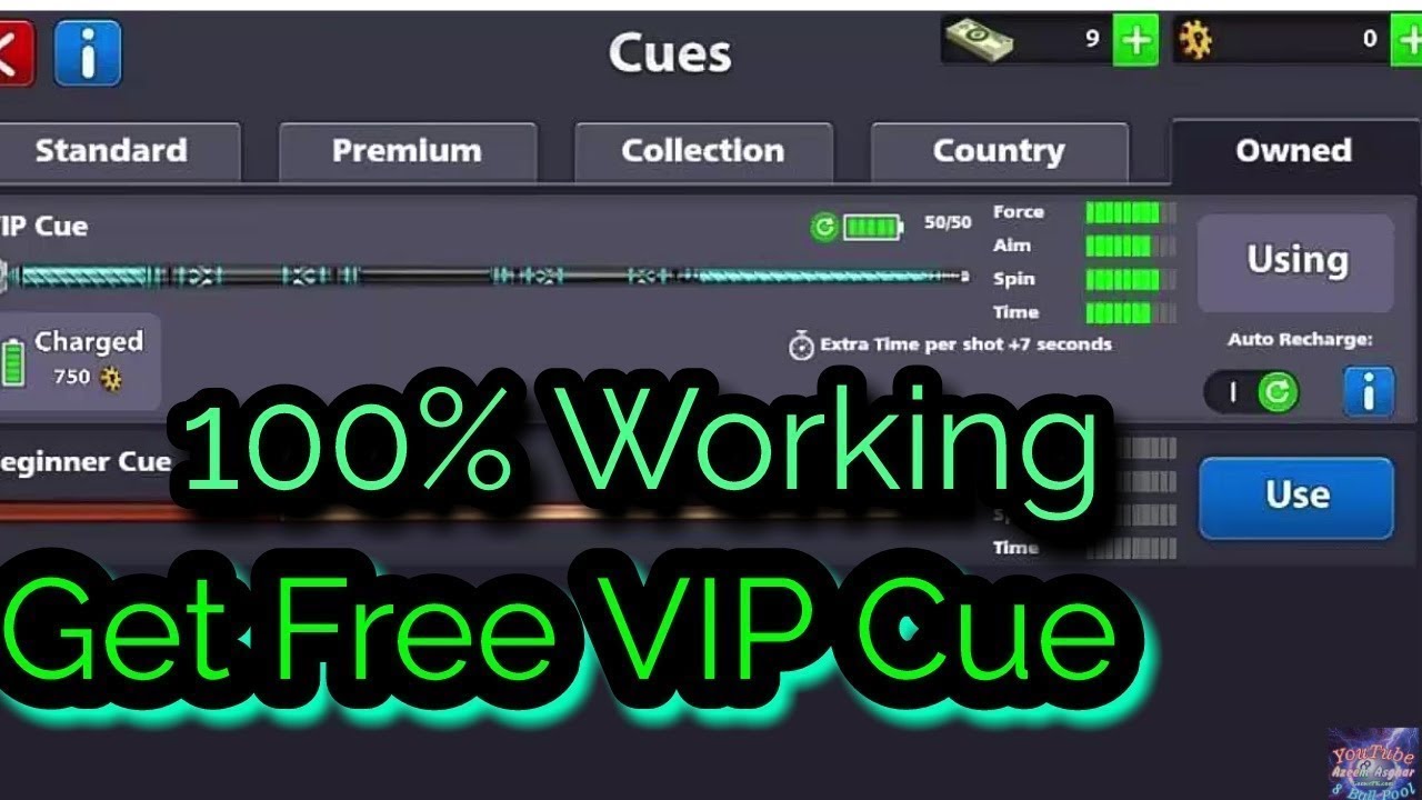 8 ball poll - Get A VIP Cue Account For Free Vip Cue GIVEAWAY -(No  Hack/Chea) - 