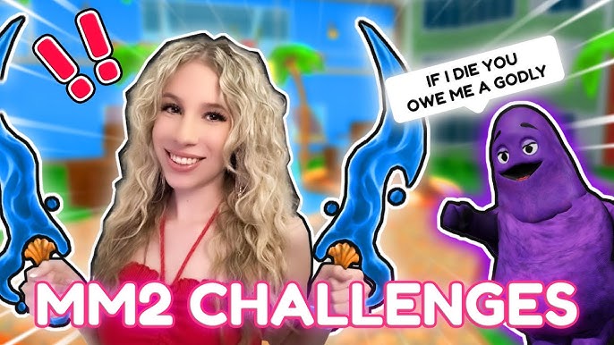 Attempting ROBLOX MM2 CHALLENGES 🔪 