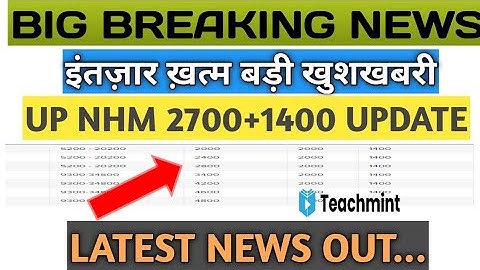 up nhm result 2021| up nhm 2700+1400 result date|up nhm result date|nhm result 2021|up nhm|Teachmint