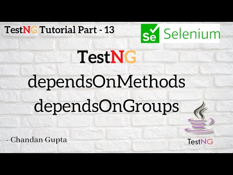 Create dependency between