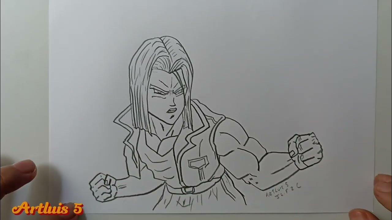¿Cómo dibujar a Trunks? How to draw Trunks? Dragon Ball Super YouTube