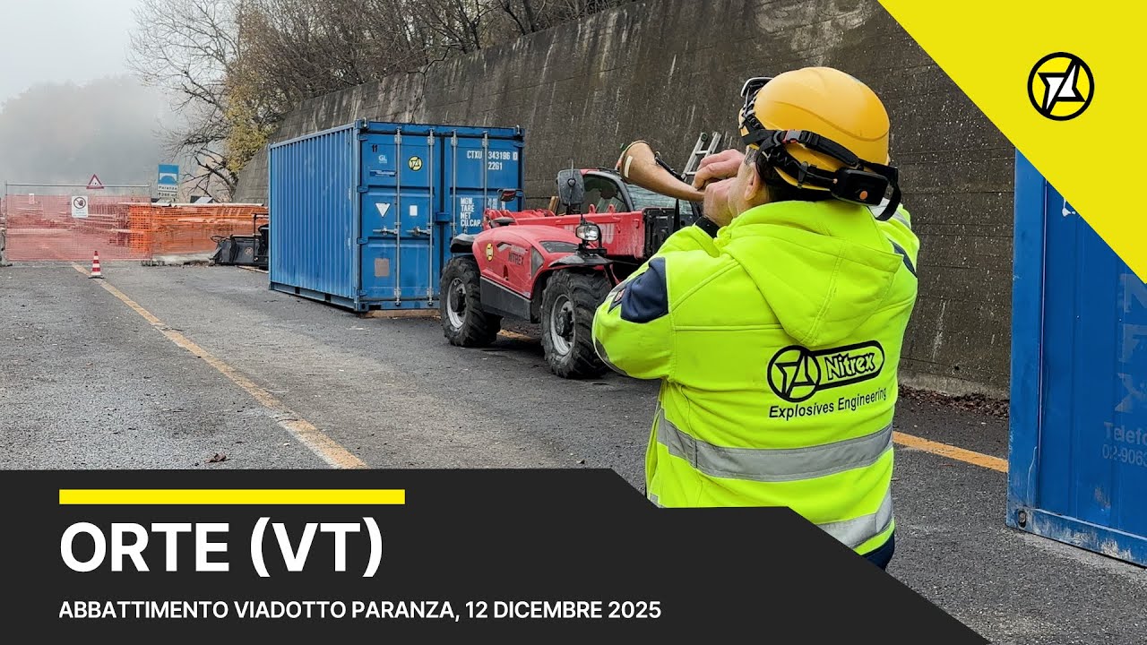 144 - NITREX - Paranza bridge controlled demolition