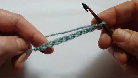 Tunisian Crochet Foundation Forward pass by Lilinette Crochet