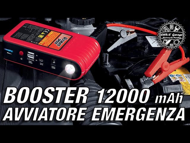 UMAP 12000 Jump Starter AVVIATORE EMERGENZA da 12000 mAh ULTIMATE