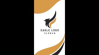 Design Eagle logo in adobe illustrator #shorts