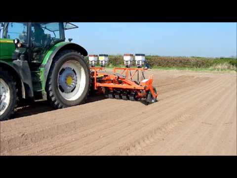 Stanhay - 12 Row Star Plus on Folding STA6K Frame - YouTube