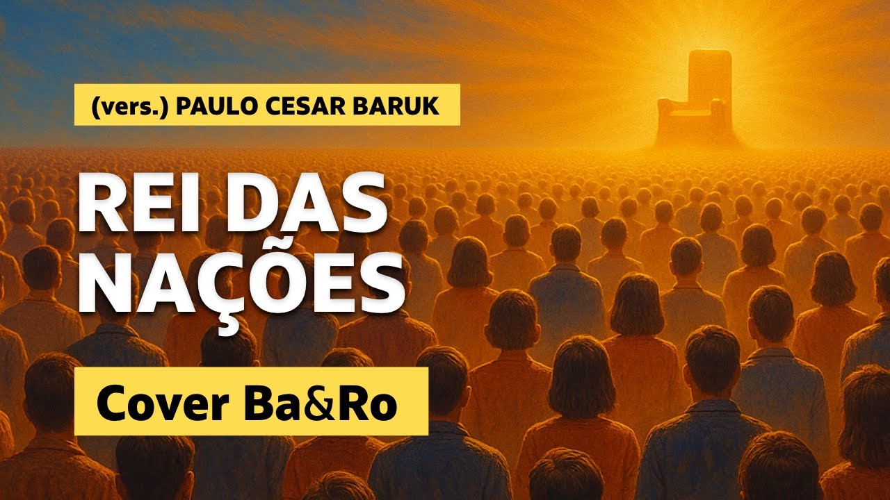 Rei das nações - (vers.) Paulo César Baruk I Cover Ba&Ro