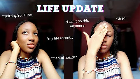 Life Update: Quitting YouTube, mental health? Scho...