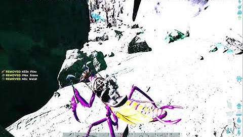 Ark PVE Genesis Farming Ambergris + Shard Farming With Mantis