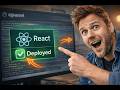 Deploy React App on cPanel (Build & Hosting Guide)