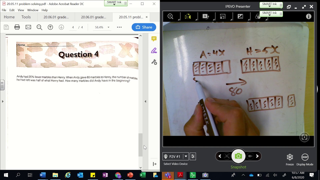20.05.14 problem solving question 4 - YouTube