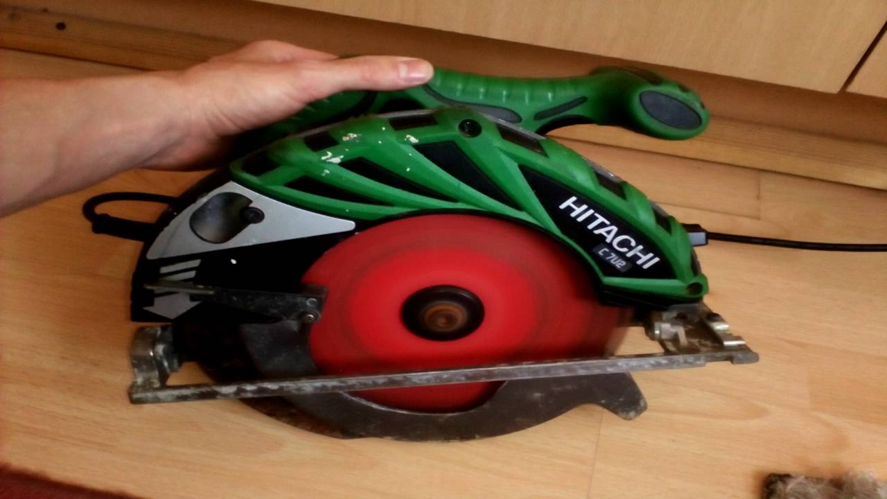 HITACHI C7U2 185MM CIRCULAR SAW 230V (eBay alexandmiky) YouTube