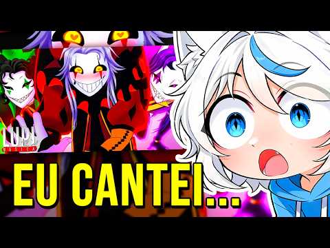 EU CANTEI! ♪ Pierrot e Harlequin e Jester (The Freak Circus) | Entre No Picadeiro - FALON REACT
