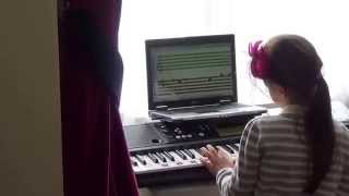 Soft Mozart Recital: Anja (7) plays Slumber Song from England
