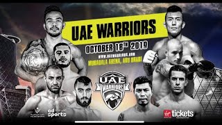 Rolando Dy Vs Do Gyeom Lee Full Fight Uae Warriors Mma Fight Abudhabi Oct 18,2019