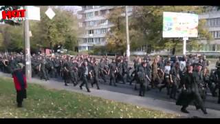 Марш дембелей в Киеве 13.10.14