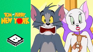 When Tom Found a Partner to Help Him in Catching Jerry | Tom \& Jerry in New York | Boomerang UK