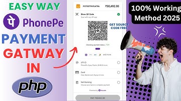 PhonePe Payment Gateway in PHP for Website - Quick and Easy | Free Source Code 2025