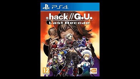 .hack//G.U. Last Recode - TITLE DEMO [Vol.1] video 01 [PS4]