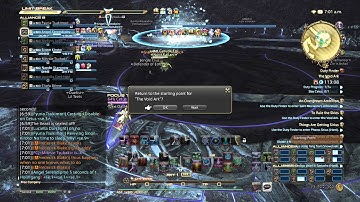 FFXIV: Heavensward Gameplay - 54 - Astrologian - The Void Ark (First Run)