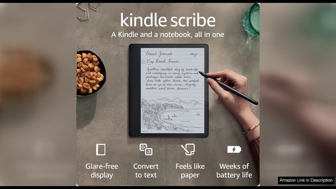 Paperwrite Display Amazon Kindle Scribe (16 GB) - 10.2” 300 ppi Paperwhite display Review ...