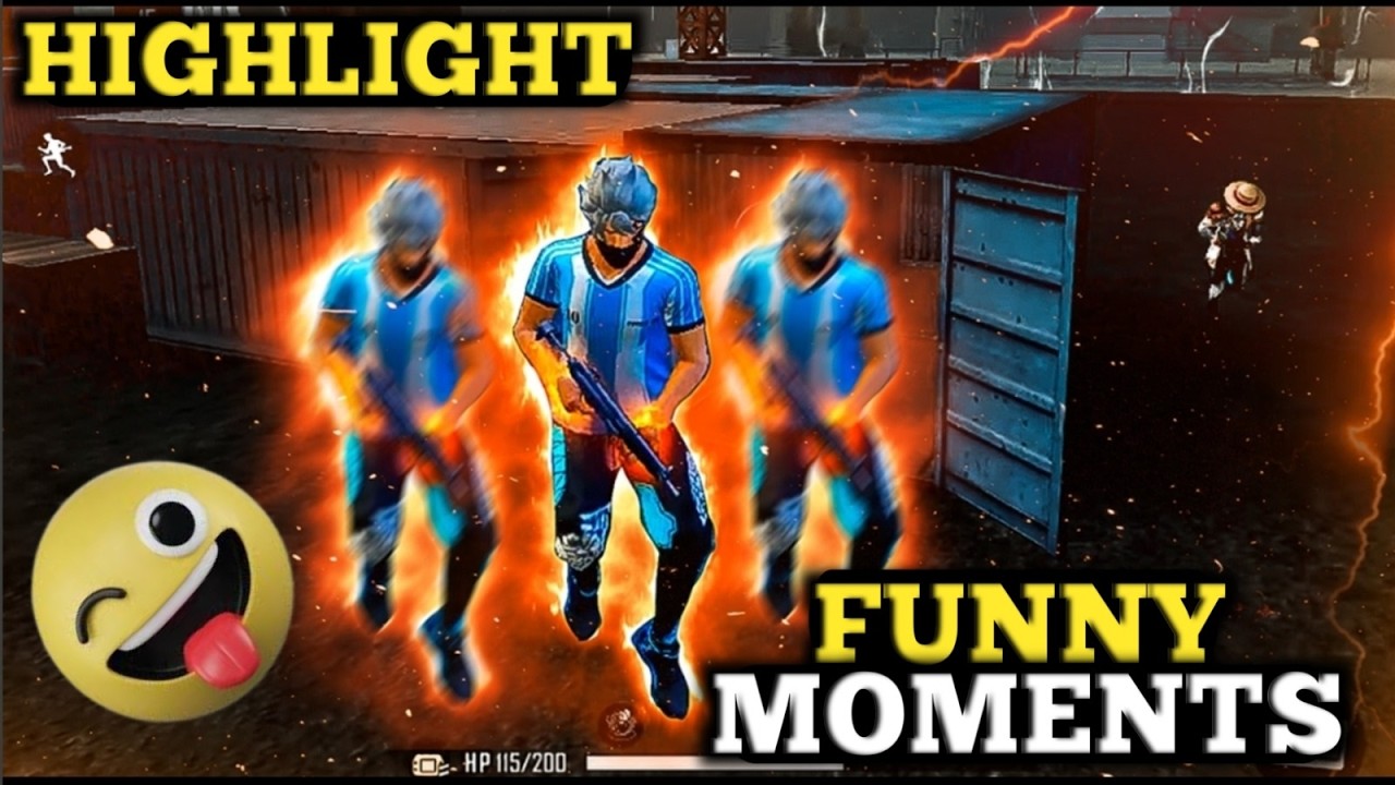 Funny Free Fire gameplay video || Highlights || Free fire - YouTube