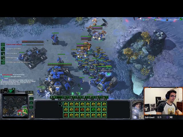 Baiting the Protoss Army Into a NUKE! - Beastyqt Clips class=