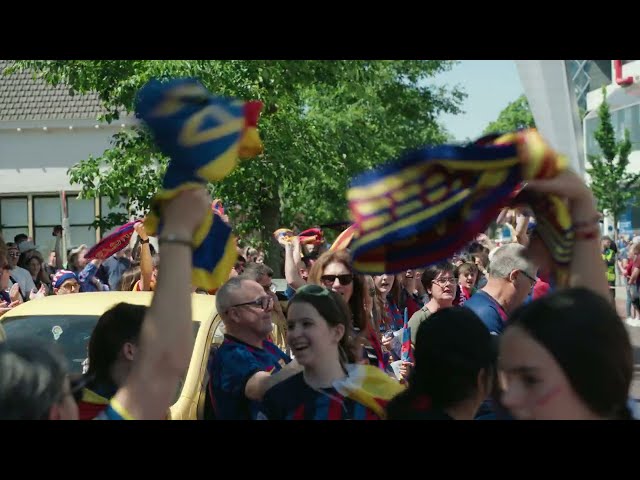 Watch Highlights UEFA Women’s Champions League Finale 2023 Eindhoven | FC Barcelona vs. Wolfsburgo on YouTube.