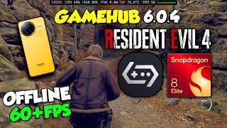 RESIDENT EVIL 4 REMAKE a 60FPS en Android! GameHub 6.0.4 | Snapdragon 8 Elite | Frame Generation