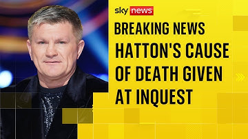 Former world champion boxer Ricky Hatton