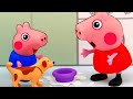 Meeting with a puppy, Butterflies, Grandpa Pig&#39;s Farm, Construction machinery, Peppa Pig Animation