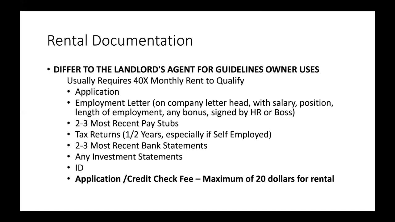 NYC Rental Process Tenant Side YouTube