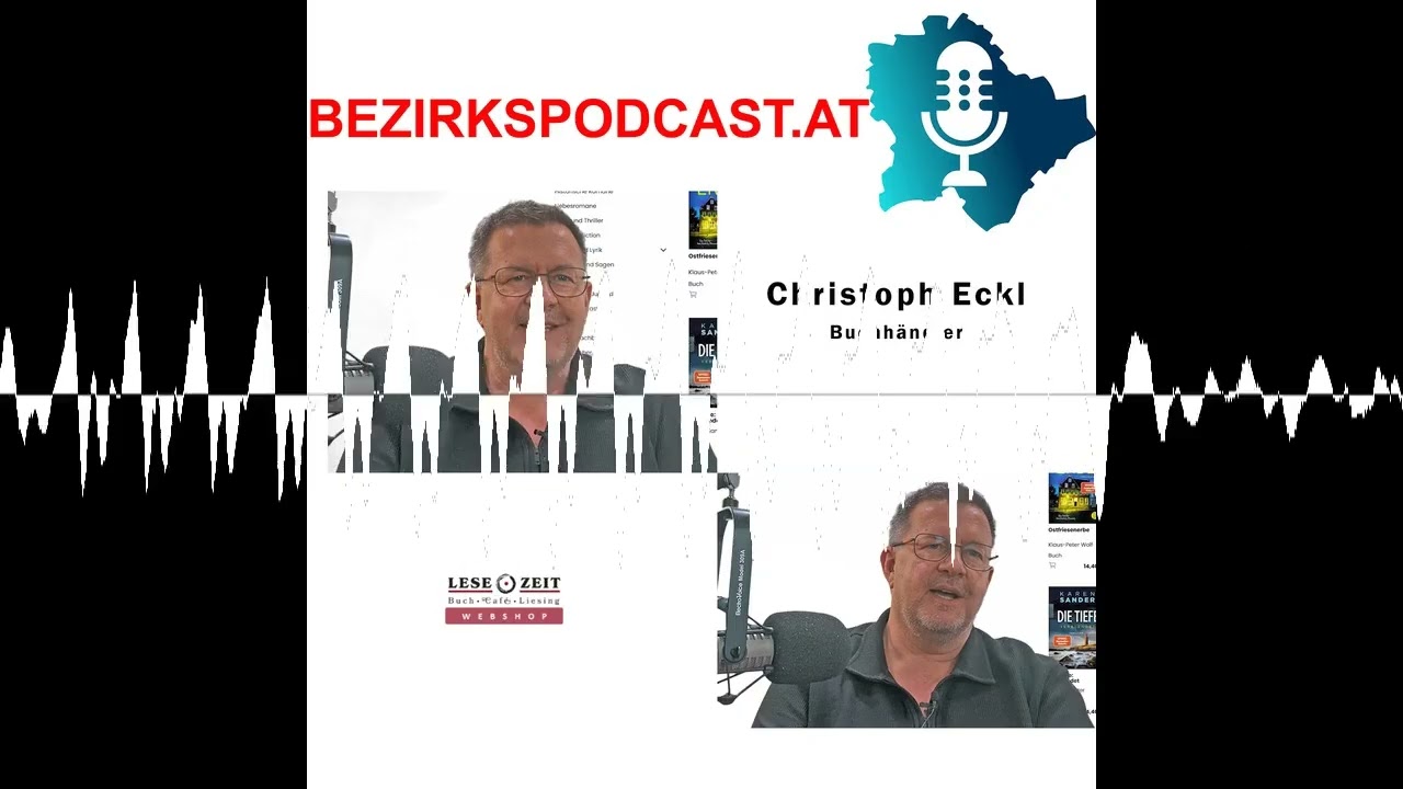Christoph Eckl - Lesezeit Buchcafé - Bezirkspodcast