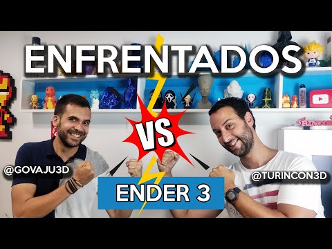 😈 Enfrentados por la impresora 3D Ender 3 😂 | @Turincón3d VS @govaju3D