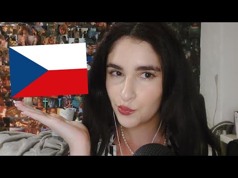 ASMR Teaching You Basic Czech 🇨🇿(učím tě základní češtinu po anglicky)