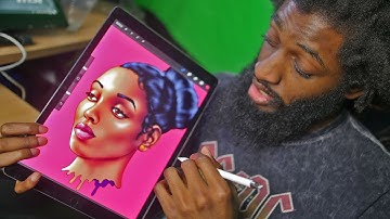 iPad Pro  2019 - Speedart  + Procreate