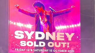 Uptown Funk - Bruno Mars Live at Sydney's Allianz Stadium 2022