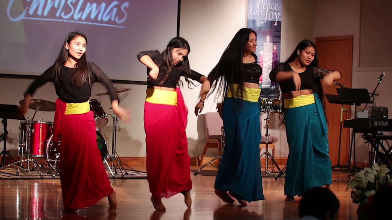 Nepali Christian Dance mix songs . Group Dance