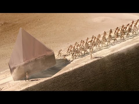 Посмотрите, Как Строили Пирамиды на Самом Деле