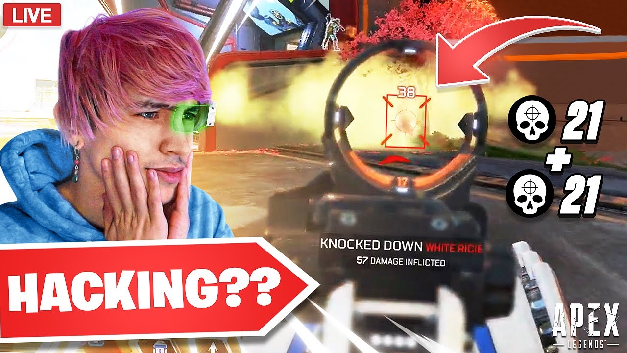 TEAMMATES THOUGHT I WAS HACKING IN APEX LEGENDS ? *INSANE* 21 KILL GAMEPLAY